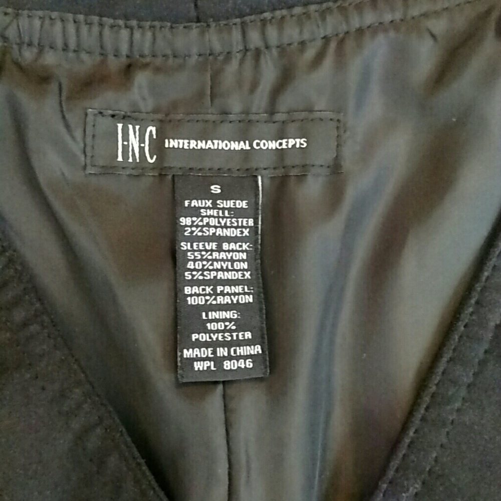 INC Draped Back Jacket - Picture 3 of 5